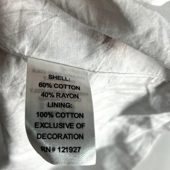 NWT Johnnie-O Vanessa Floral Cotton Blend Mini Dress SIZE Medium - Picture 9 of 10